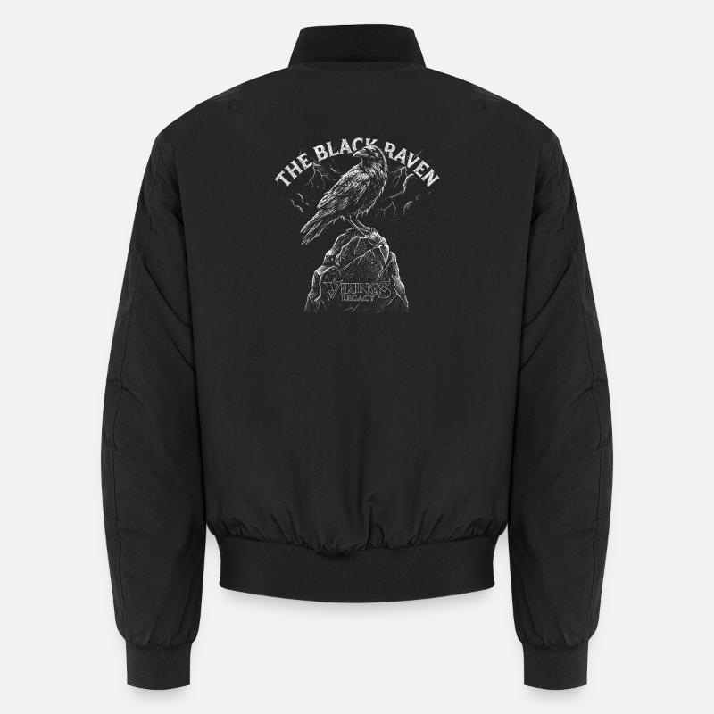 The Black Raven - Unisex Bomberjacke - Schwarz