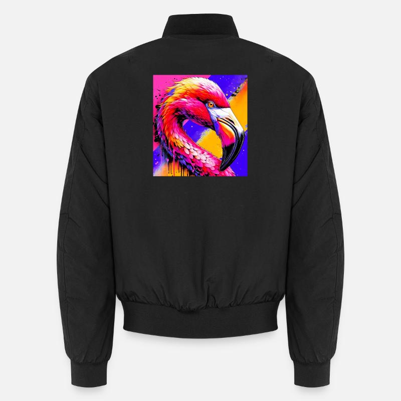 Flamingo Unisex Bomberjacke
