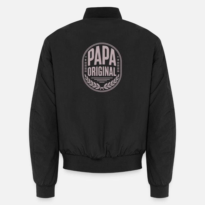 Ursprünglicher Vatertagsvater Unisex Bomberjacke