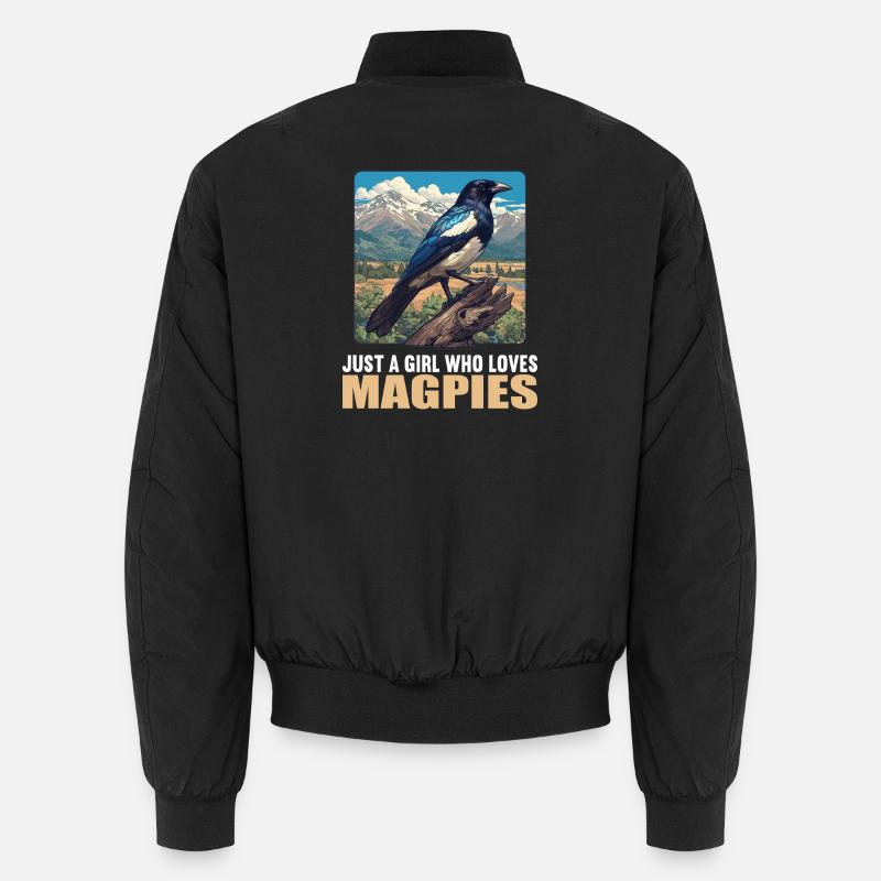 Magpies Magpie Unisex Bomber Jacket