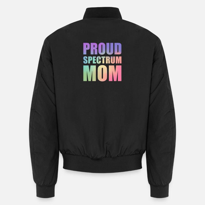 Fière maman du spectre Bomber unisexe