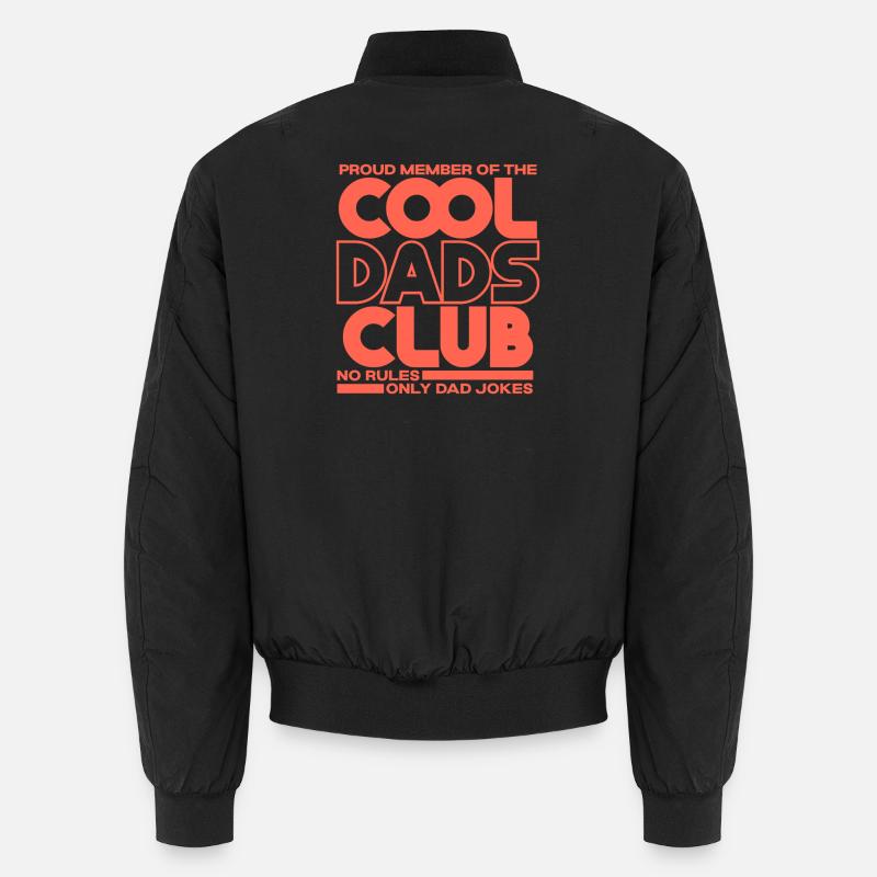 Dad Gift Father's Day - Cool Dads Club Unisex Bomber Jacket