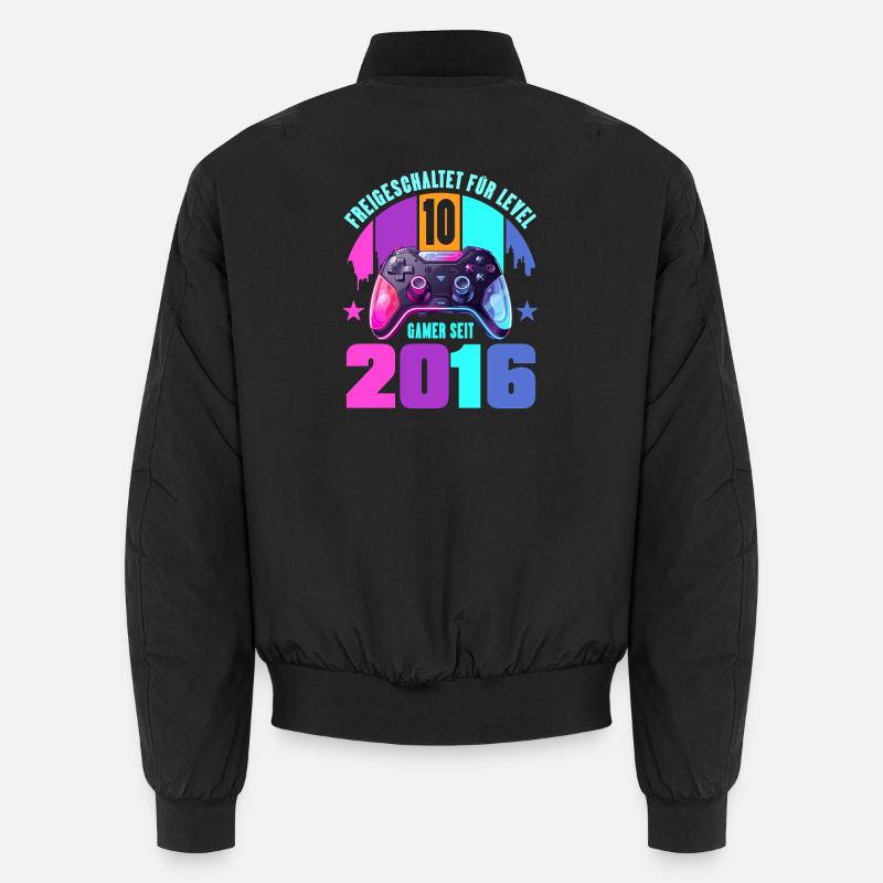 10. Geburtstag Junge Mädchen Unisex Bomberjacke