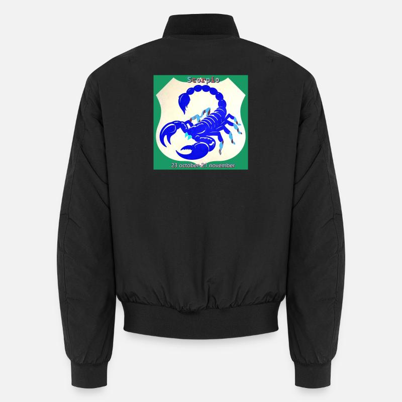 scorpion - Unisex Bomber Jacket - black