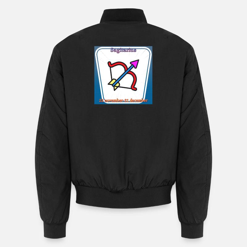 Sagittarius - Unisex Bomber Jacket - black