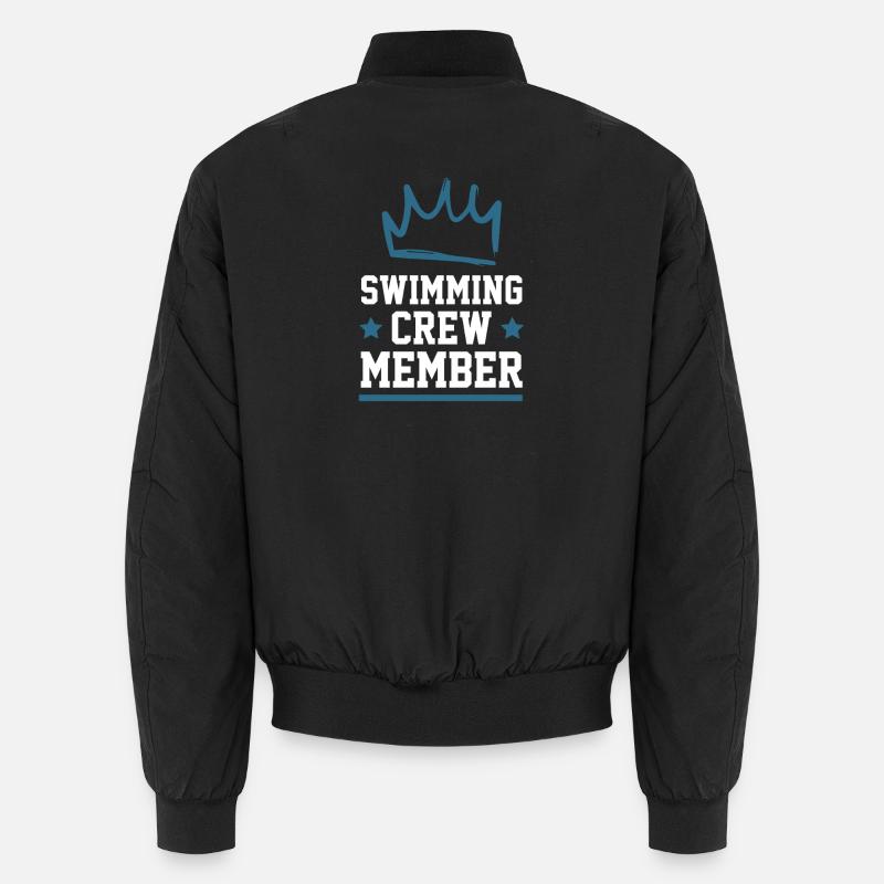 Swimming Crew Unisex Bomber Jacket