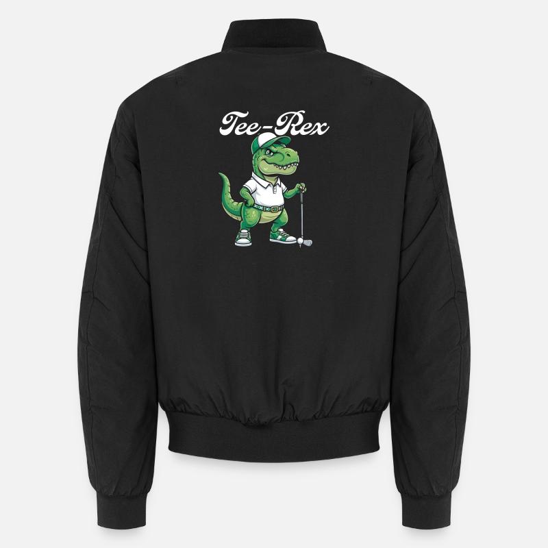 Tee Rex Dinosaur Golf Humour drôle de golfeur Bomber unisexe