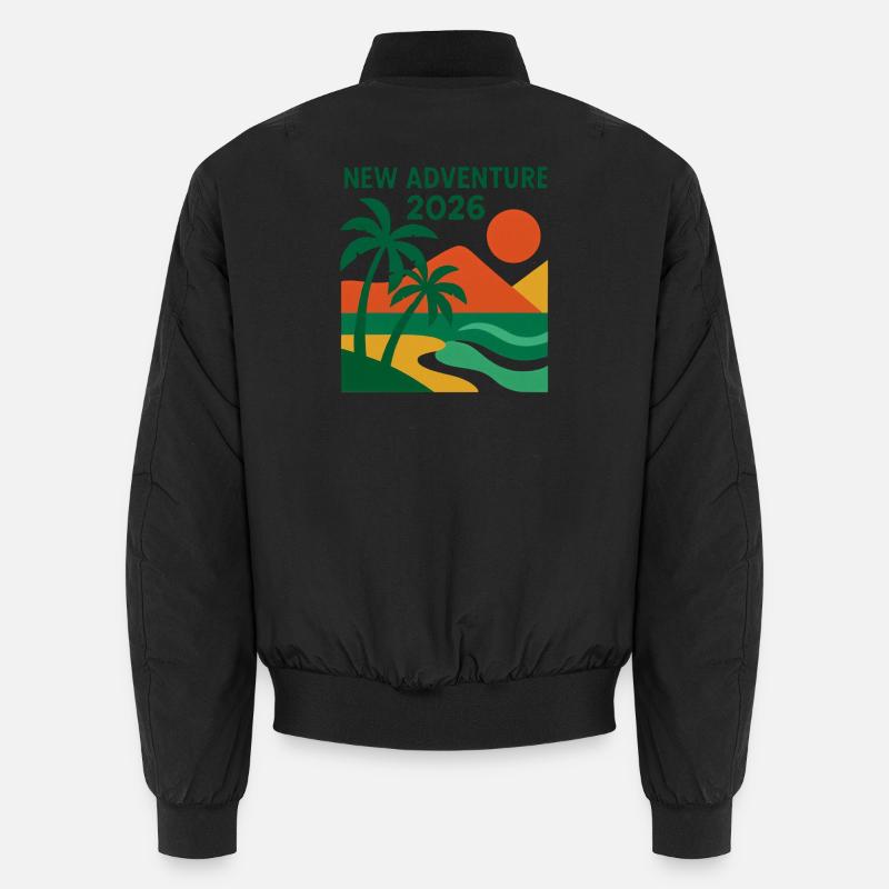 Nouvelle Aventure 2026 - Bomber unisexe - noir