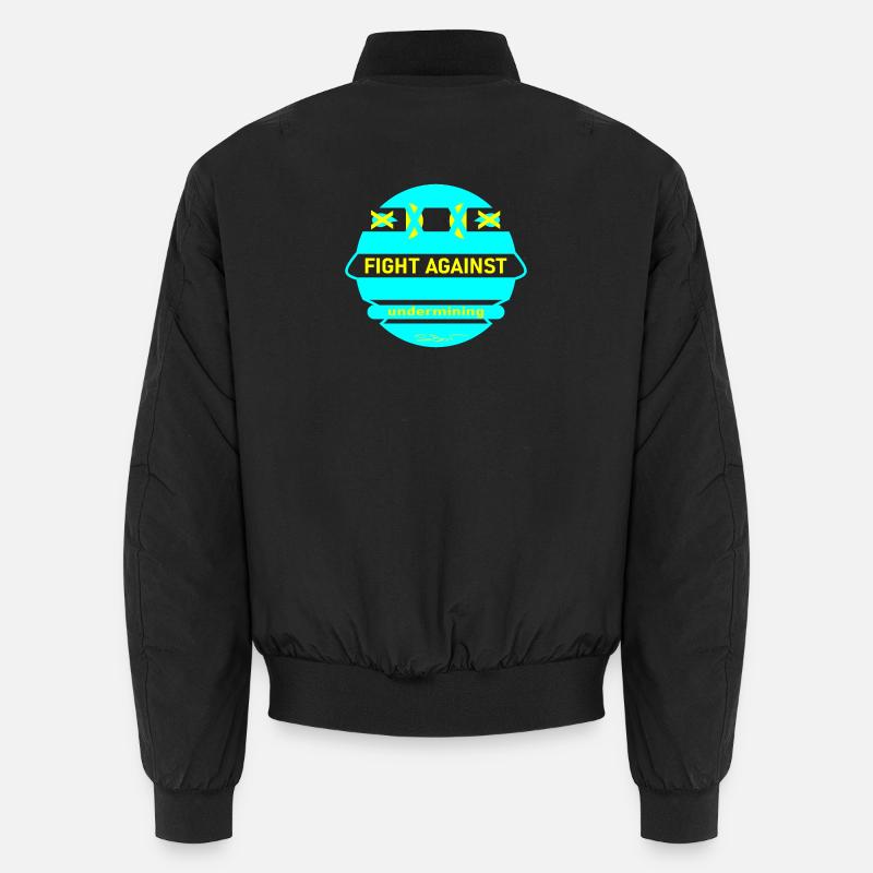 Fight against undermining Unisex Bomber Jacket