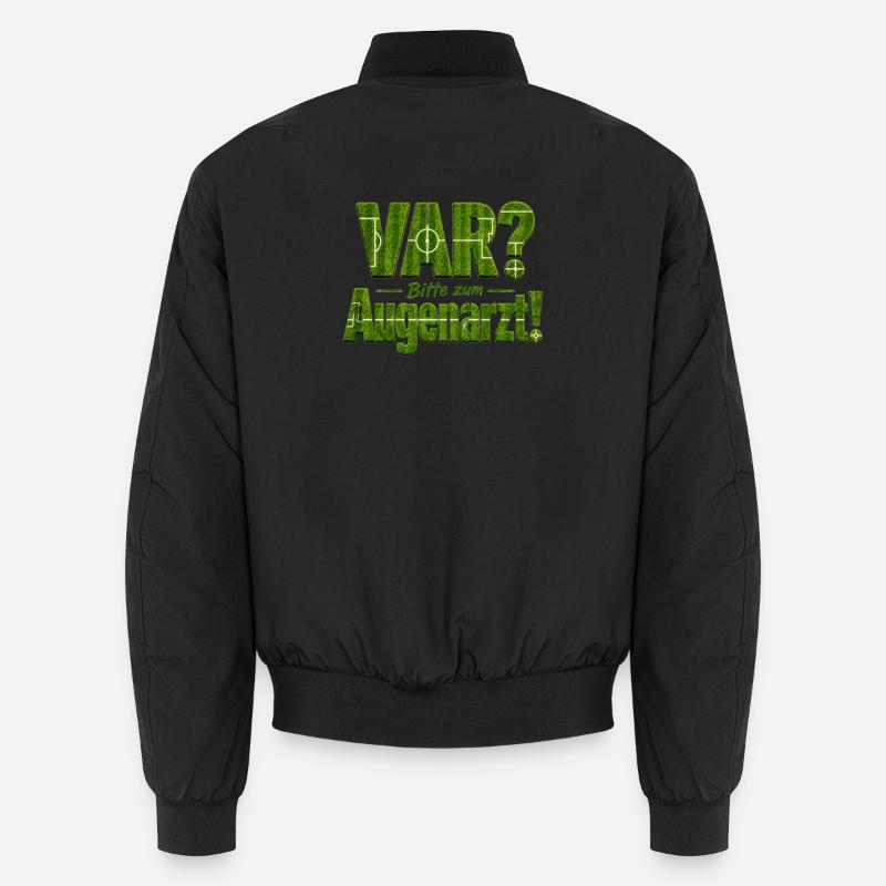 VAR? Bitte zum Augenarzt! Unisex Bomberjacke