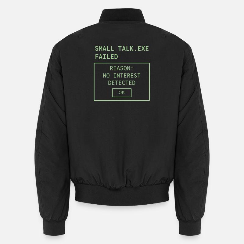 PETIT TALK.EXE ÉCHOUÉ Bomber unisexe