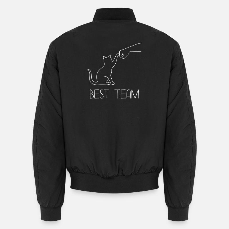 Cat Paw Funny Unisex Bomber Jacket