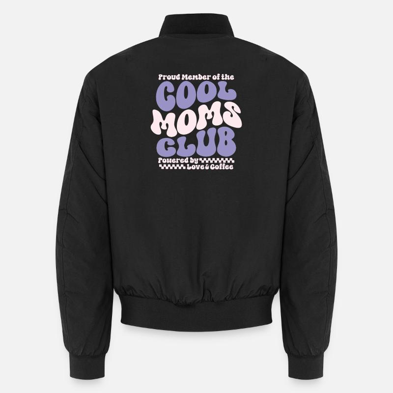Mama Geschenk Muttertag - Cool Moms Club Unisex Bomberjacke