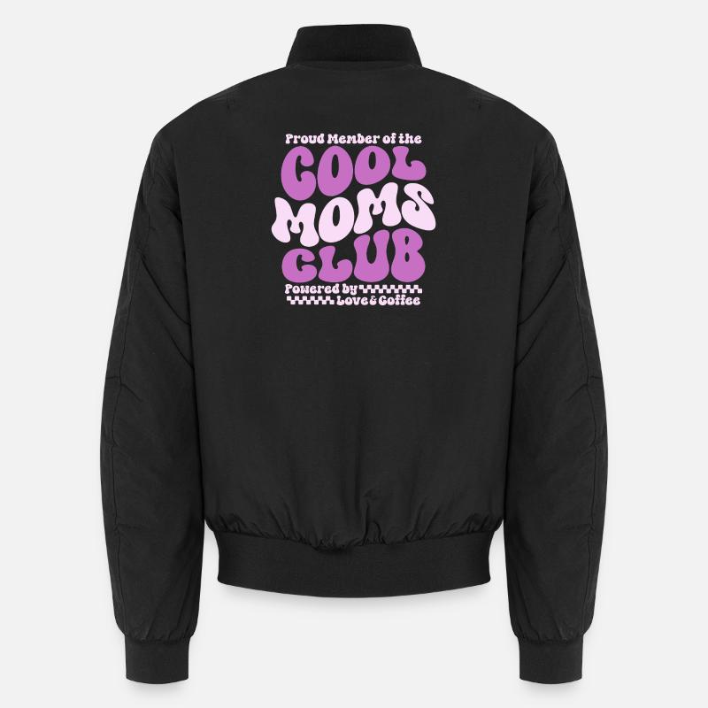 Mama Geschenk Muttertag - Cool Moms Club Unisex Bomberjacke