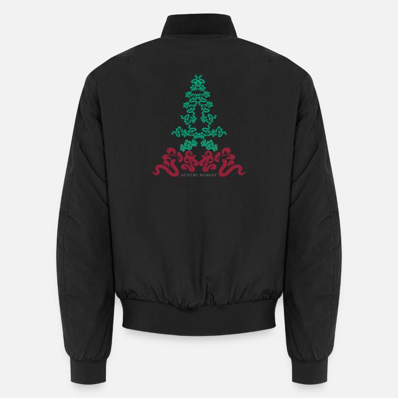 Rooted energy - Unisex Bomber Jacket - black