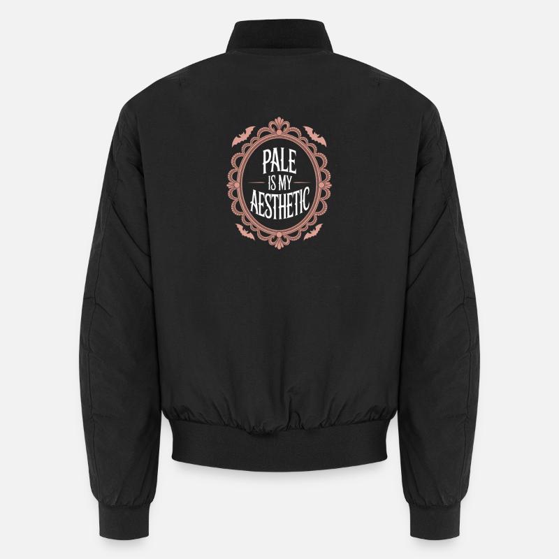 Esthétique pâle : Délicate dentelle pastel Bomber unisexe