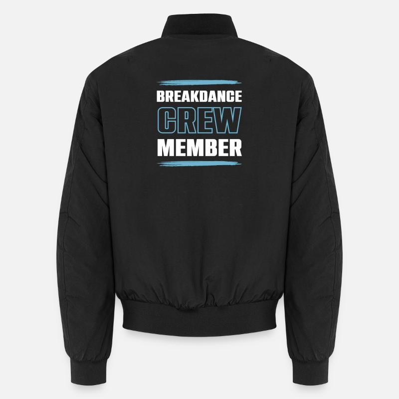 Équipe de breakdance - Bomber unisexe - noir