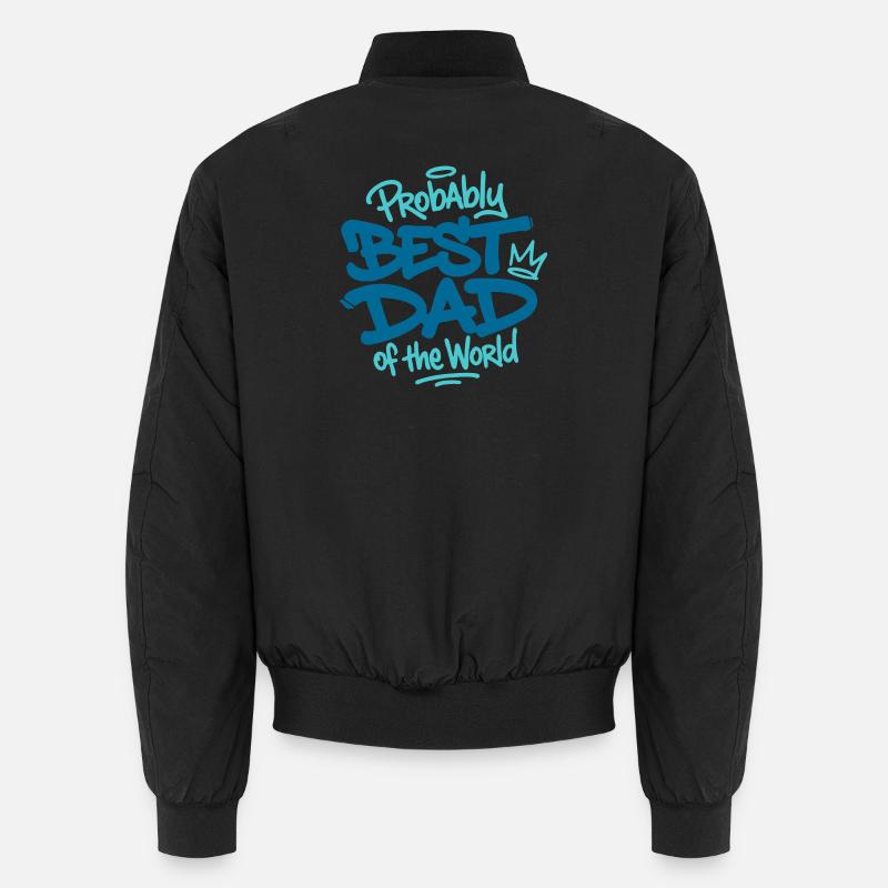 Bester Vater der Welt Unisex Bomberjacke