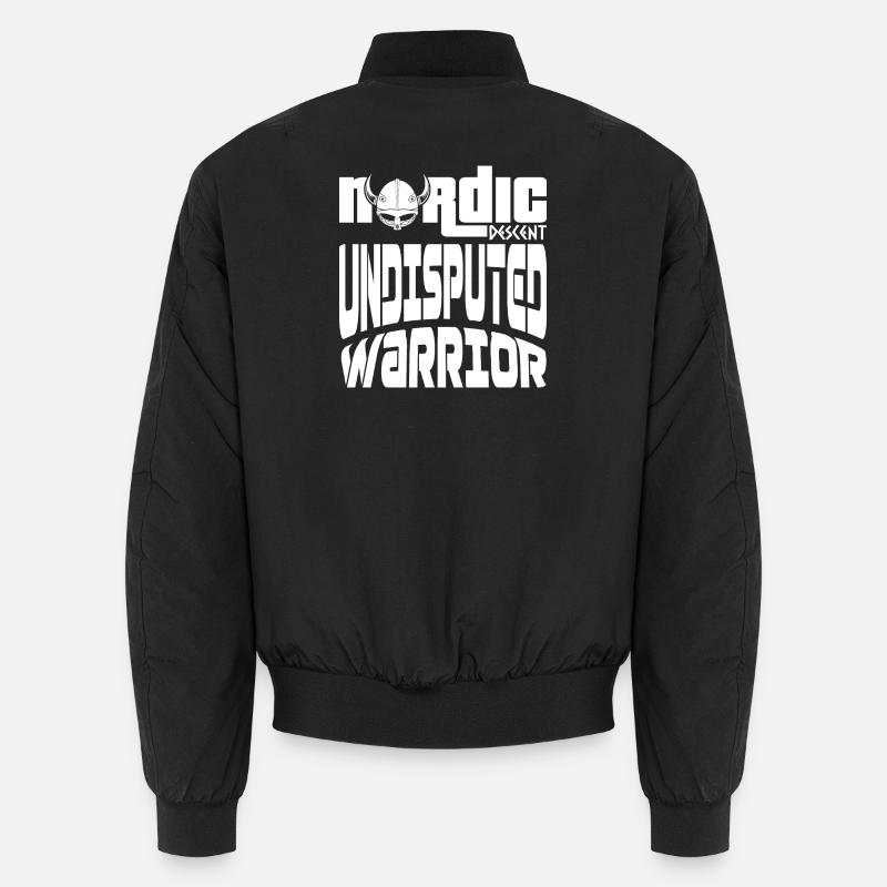 VIKINGS WARRIOR | NORDIC DESCENT V3 Unisex Bomber Jacket