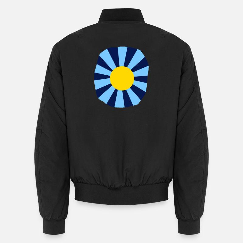 Psychedelic flower Unisex Bomber Jacket