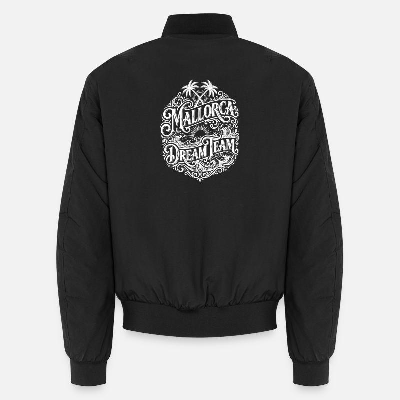Mallorca Dream Team - Unisex Bomberjacke - Schwarz