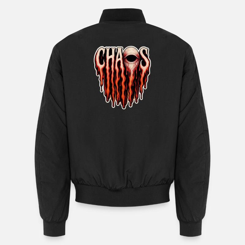 Chaos – Design Horror Gothique Bomber unisexe
