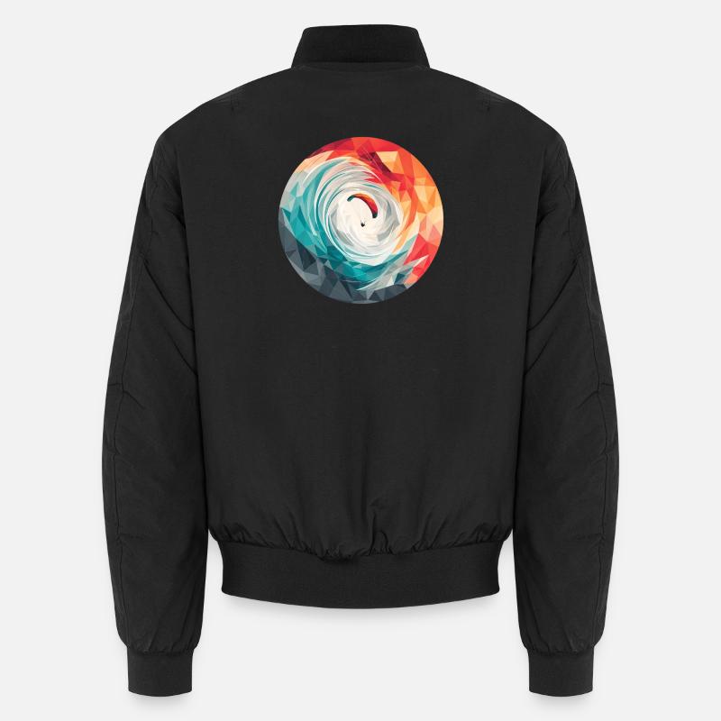 Parapente vortex géométrique Bomber unisexe