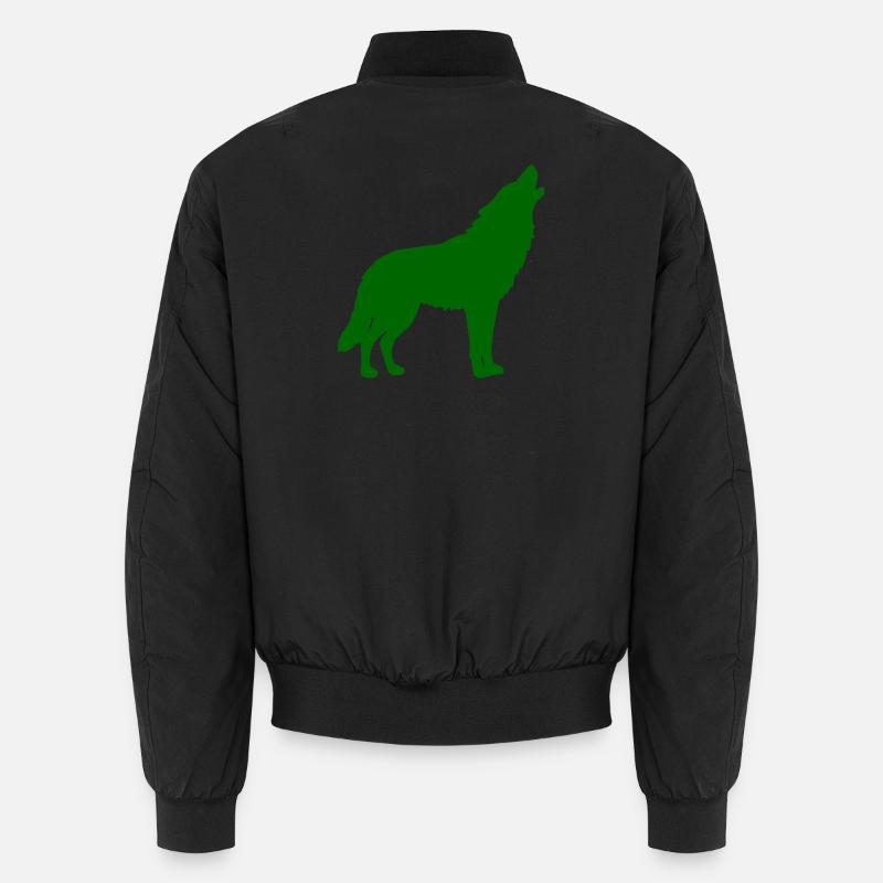 wolf_cry Bomber unisexe