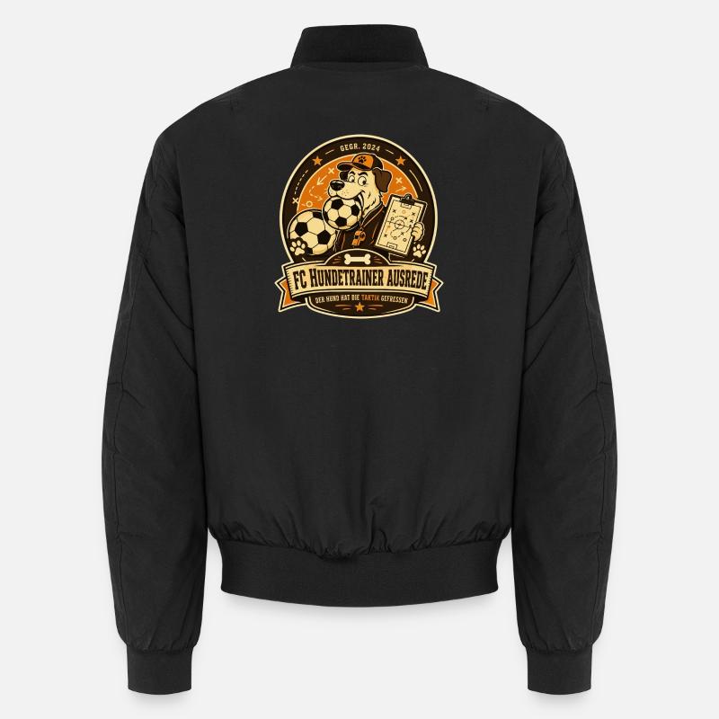 FC Hundetrainer Ausrede Unisex Bomberjacke