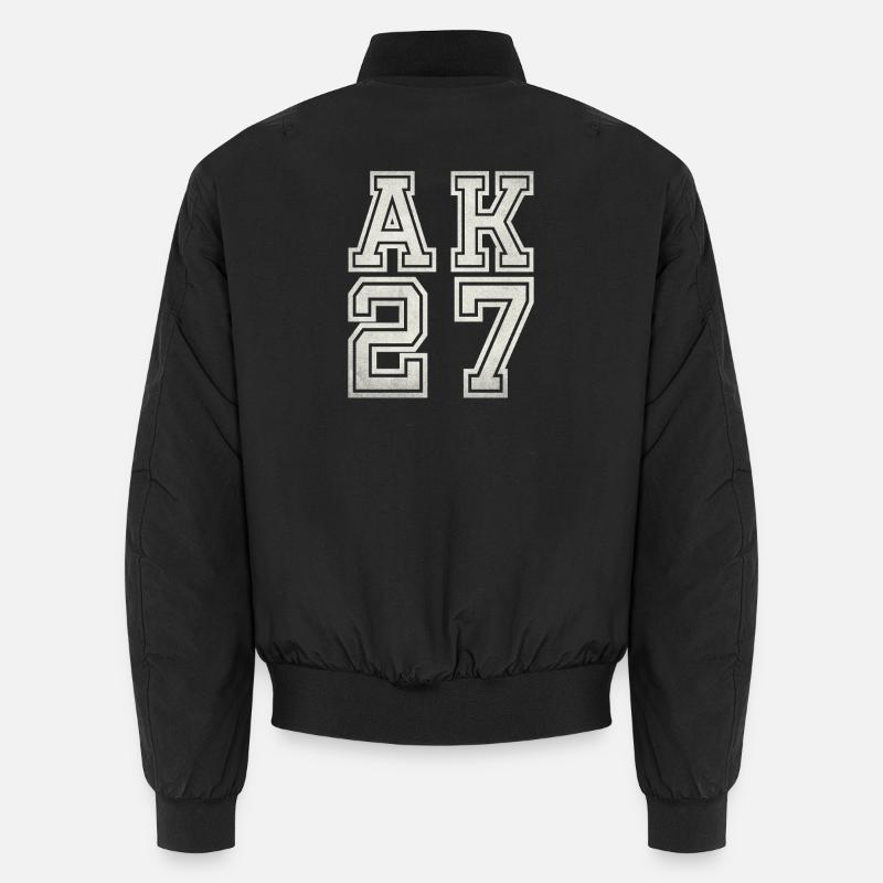AK 27 - Unisex Bomber Jacket - black