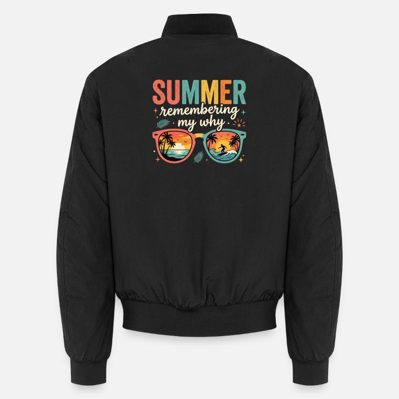 Summer Remembering My Why Unisex Bomber Jacket