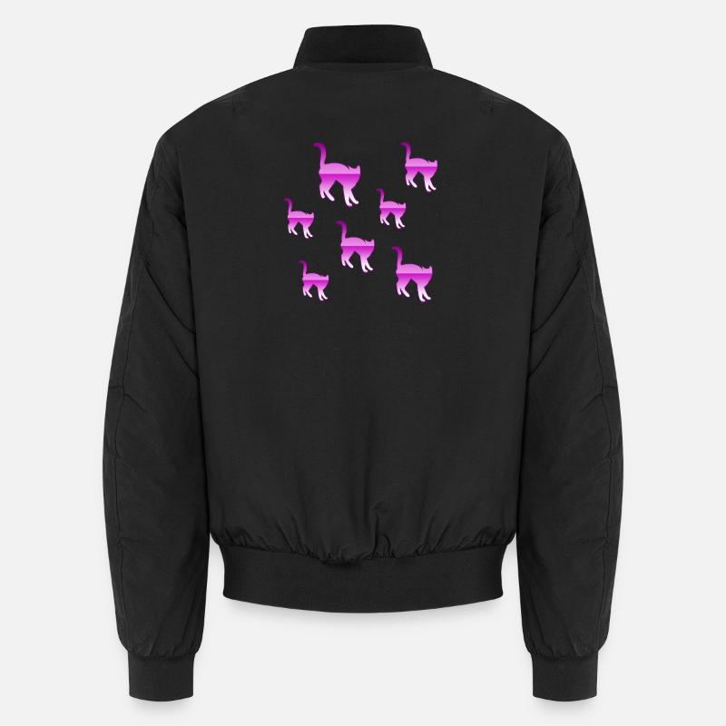 Katzen Unisex Bomberjacke
