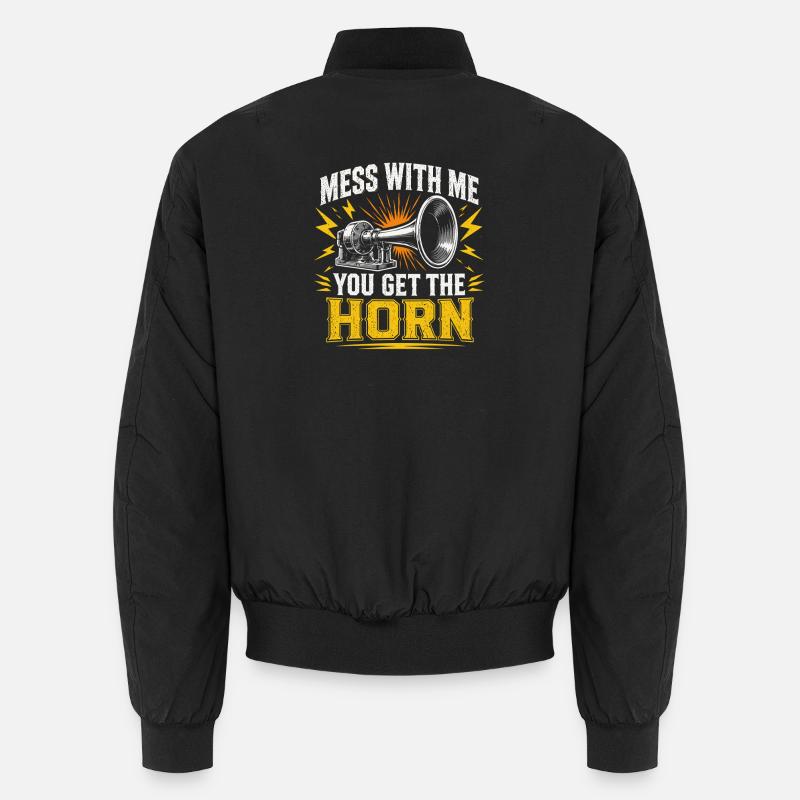 Truck Driver Funny Professional Driver Gift Unisex Bomber Jacket