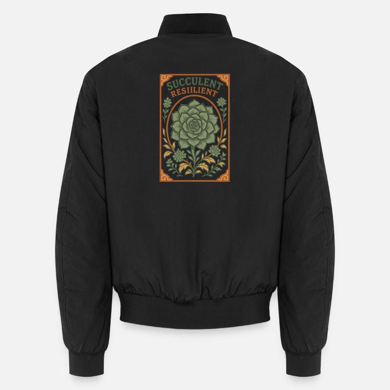 Resilient Succulent | Plants Unisex Bomber Jacket