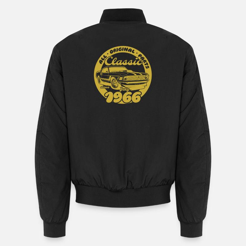 60. Geburtstag - Klassiker Musclecar 07/1966 Unisex Bomberjacke