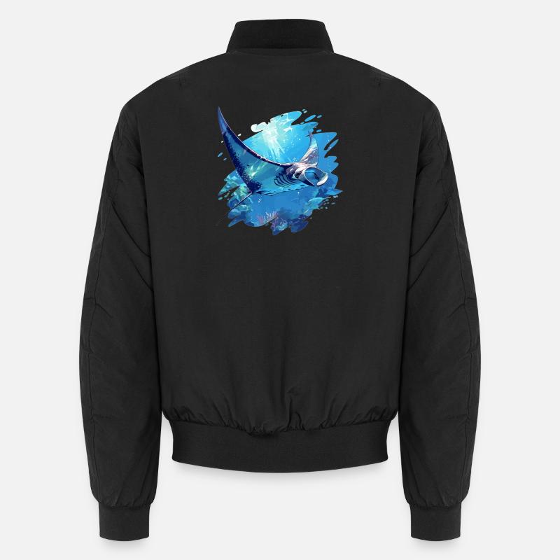 Rays Manta Rays Unisex Bomber Jacket