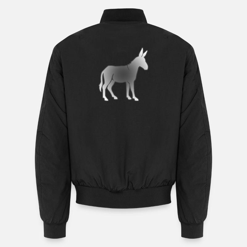 donkey - Unisex Bomber Jacket - black