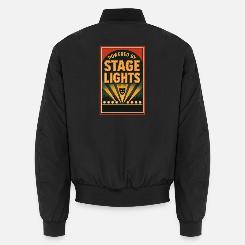 Powered by Spotlight | Theatre Stage Unisex Bomber Jacket