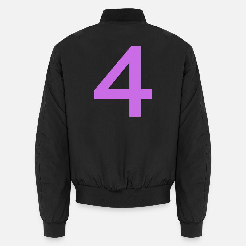 4 - Bomber unisexe - noir