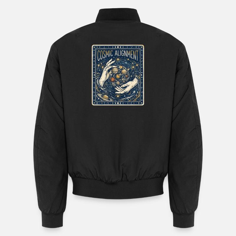 Cosmic Alignment Unisex Bomber Jacket