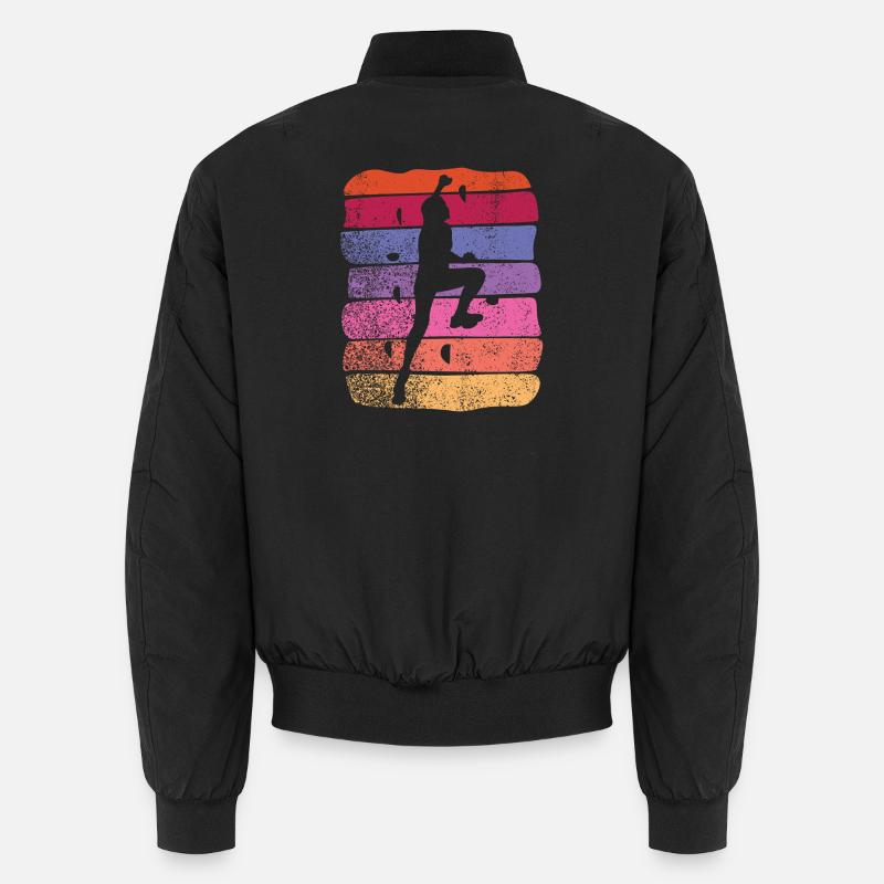 Boulderer Boulder Bouldering Unisex Bomber Jacket