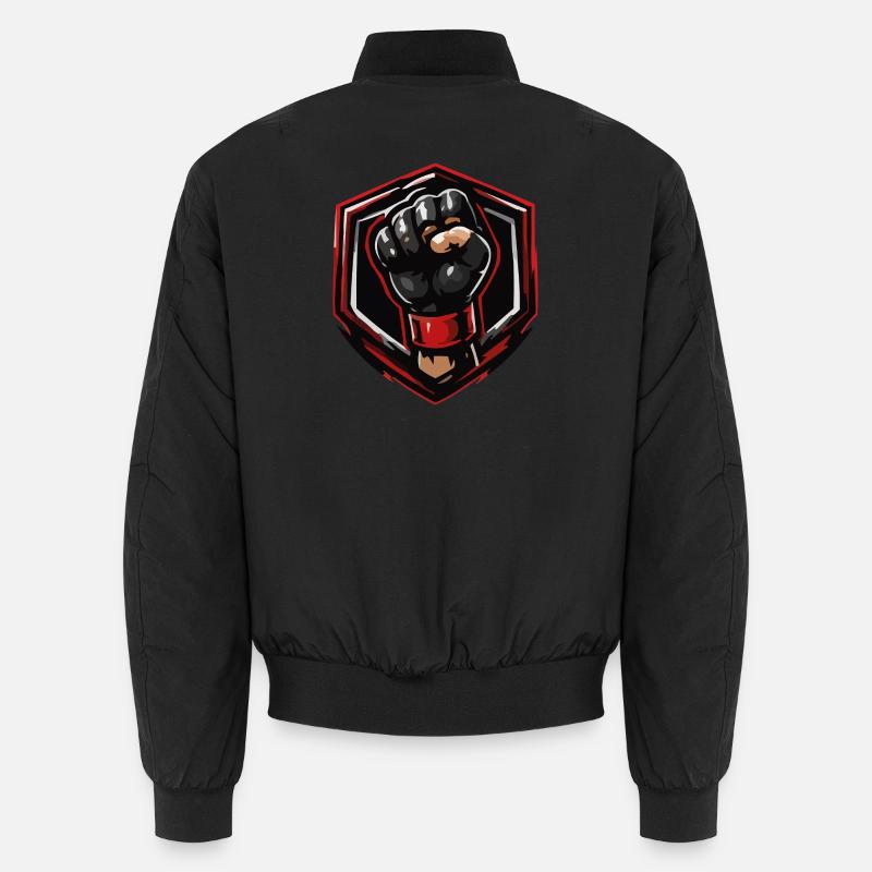 Faust Wappen Emblem Unisex Bomberjacke