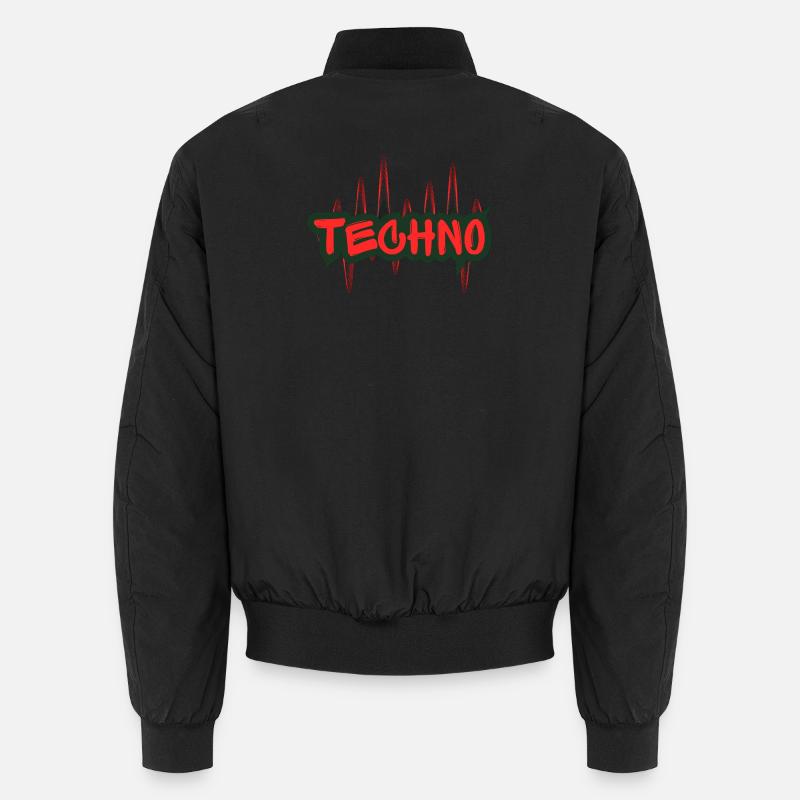 Techno Unisex Bomberjacke