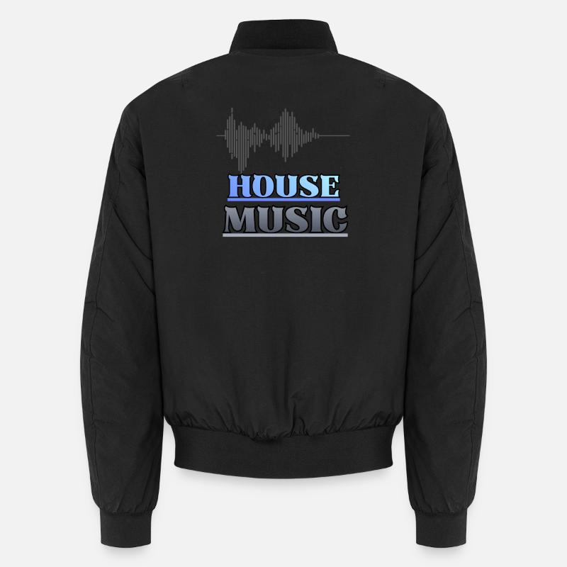 House - Unisex Bomberjacke - Schwarz