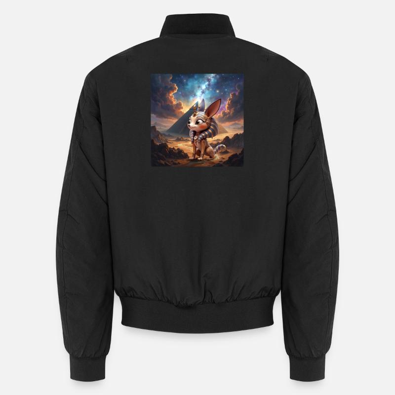 Pharaoh cat in stellar desert Unisex Bomber Jacket