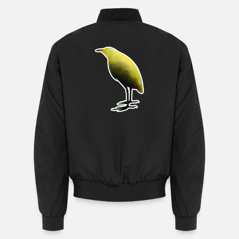 Rohrdommel Unisex Bomberjacke