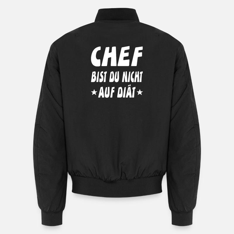 Chef - Unisex Bomberjacke - Schwarz