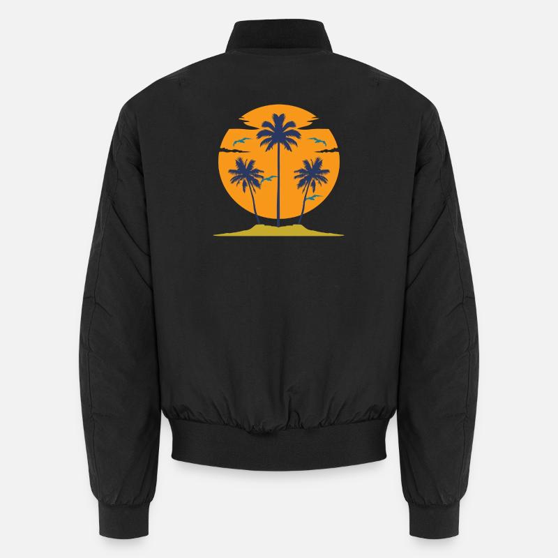 Oiseaux de Palm Beach Bomber unisexe