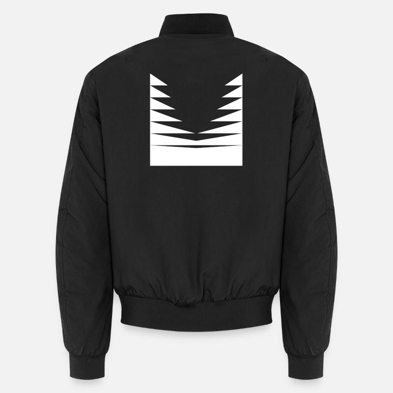 Triangles Pattern design Unisex Bomber Jacket