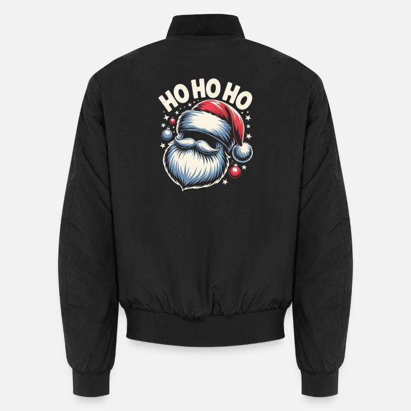 Ho Ho Ho Santa Unisex Bomber Jacket
